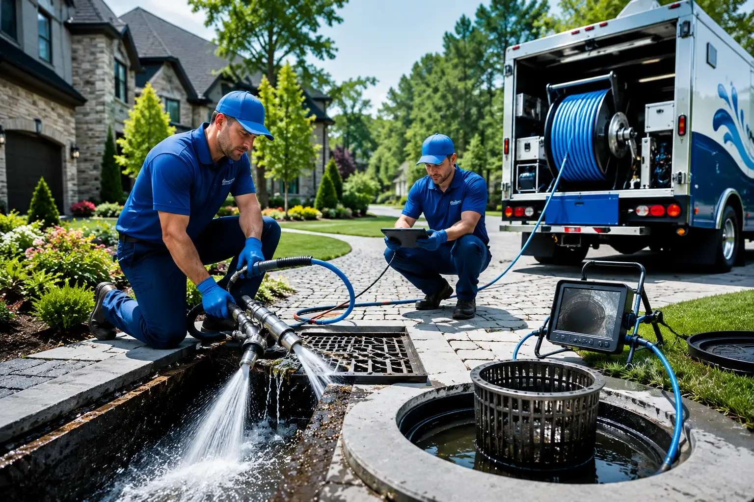 Local outdoor drain cleaning professionals in Henryville, PA