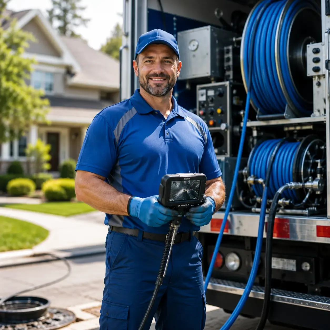 Local outdoor drain cleaning specialists in Henryville, PA